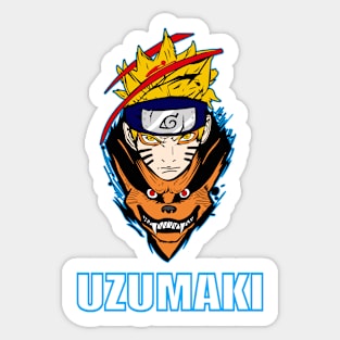 Uzumaki Anime Fanart Sticker